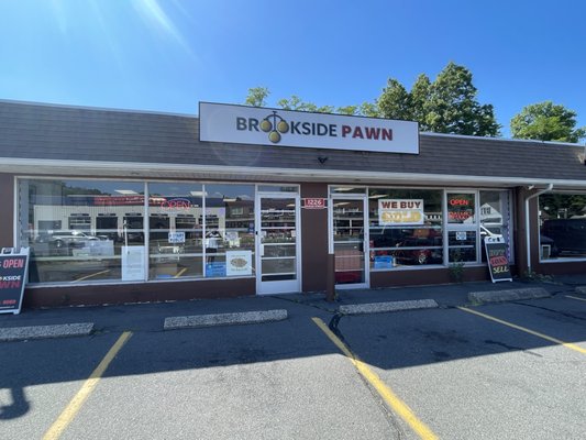 FRONT VIEW OF BROOKSIDE PAWN