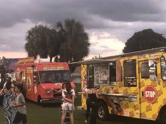 Food trucks.