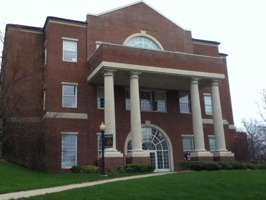 Another relatively new building at WU which still captures the historic architecture of the institution.