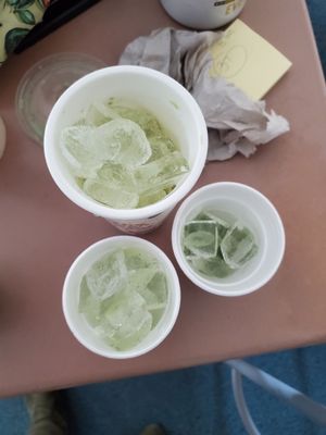 What happens when you ask for less ice.