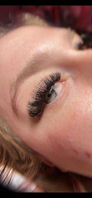 Volume lash extensions