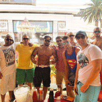 Our Jersey crew loved the VIP service we provided at Encore Beach Club