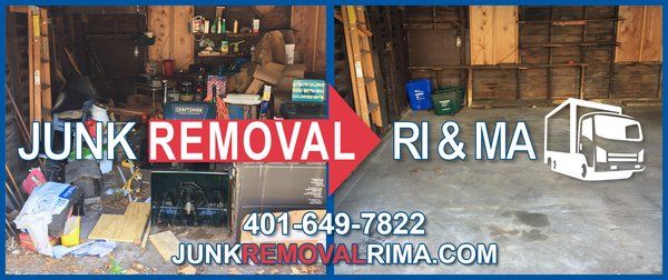 Garage clean out in Providence, Rhode Island