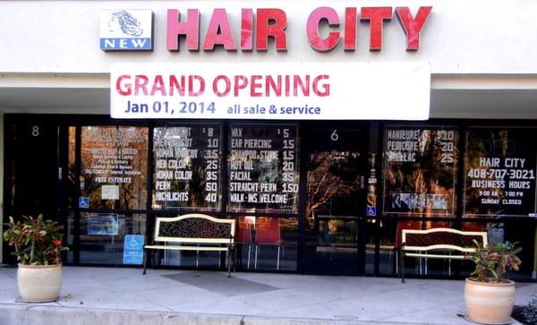 Quick Announcement: There will be a One Year Anniversary party 12/27/14. All Hair City customers are invited!