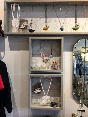 Niche has lots of clothing and jewelry designed and crafted by local artists.