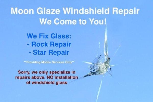 Moon Glaze Windshield Repair