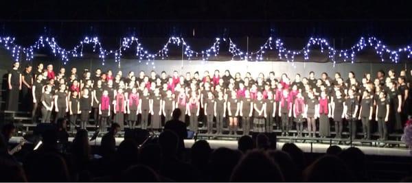 Billinghurst Middle School Choir Christmas Concert with special guest Cami Thompson and UNR Jazz Band.