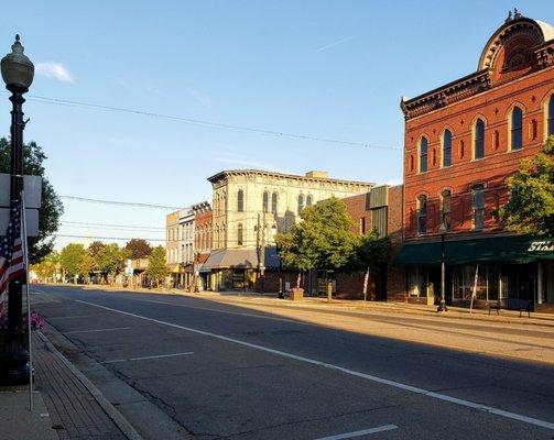 On Chicago St. in Downtown Coldwater