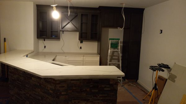 Kitchen Remodel in Mechanicsburg  Pa basement 2022 by Sean's Home Remodeling