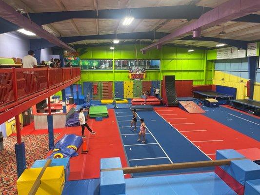 Great place for kids  My daughter has been doing gymnastics since she was 3 she's now 6 and she's an expert thanks to this place