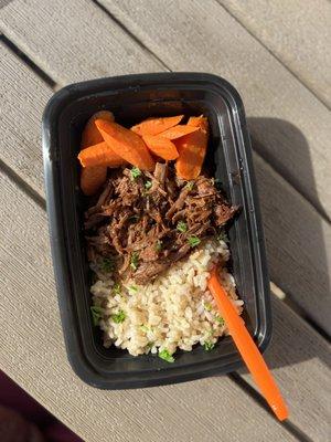 Shredded beef & Rice