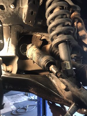 tie rod replacement on F150