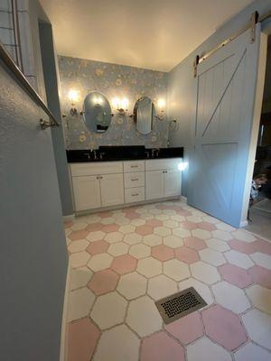 Bathroom remodel