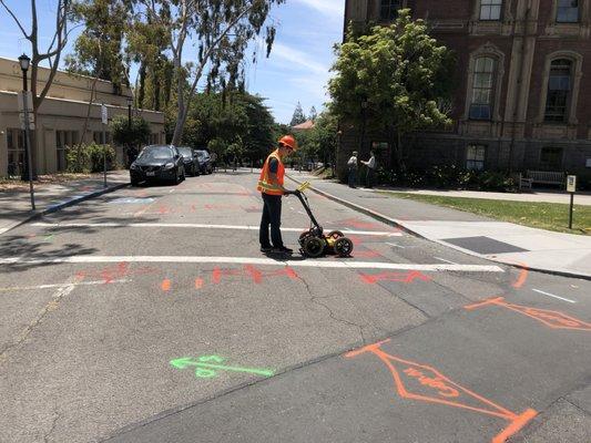 GPR UTILITY MARKING