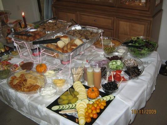 Full Menu Buffet / GREAT Catered events