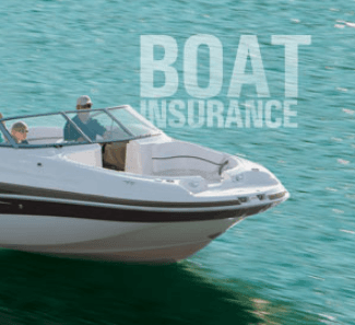 Ask us about boat insurance.