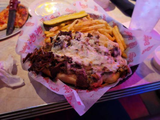 Philly cheesesteak