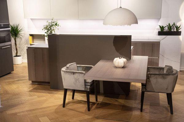 New York showroom, Italian small kitchen - Muretti