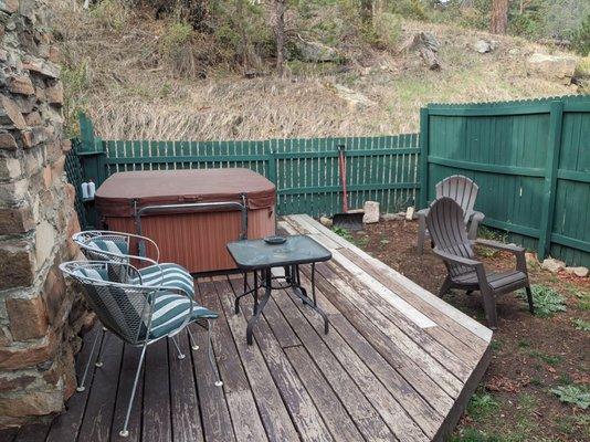 Rustic river cabins