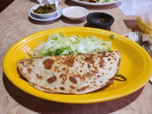 Steak quesadilla