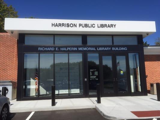 New entrance dedicated to Richard E. Halperin