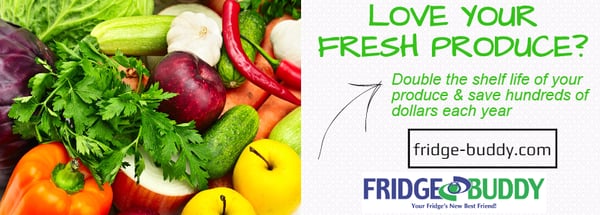 Love your fresh fruits and vegetables? Keep them fresh with The Fridge Buddy! http://www.fridge-buddy.com/