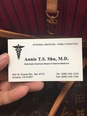 Annie Shu, MD