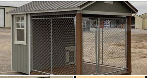 We have Single And Double Dog/Pet Kennels!! Also Available For Purchase Or Rent-To-Own!!!!