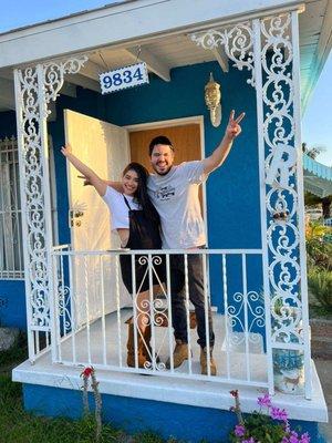 Another happy client -  Congratulations to Rocio  & Mario on their first home purchase.