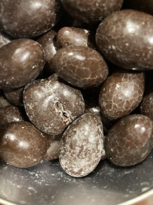 Spoiled Chocolate covered almonds