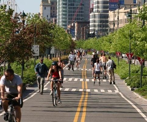 Hudson River Park Bike Path