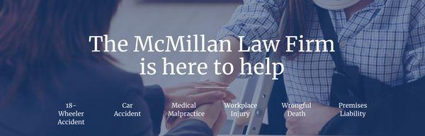 McMillan Law Firm is here to help.