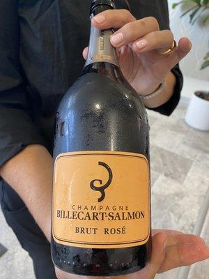 Champagne Billecart-Salmon Brut Rosé, France! Graceful effervescence! Private event @Smythe & Cross Fine Jewelry Los Altos CA Thur 5/4/23