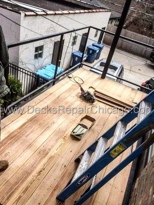 Deck Installation Chicago multi level, city inspection, building permits