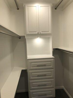 Closet design and construction