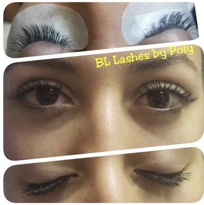 Eyelashes extensions