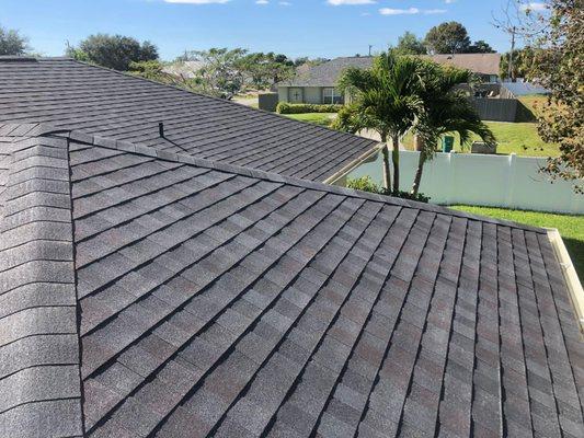 Another roof replaced. Another satisfied customer! Contact Able Sterling Roofing today for your timely free estimate on a roof replacement.