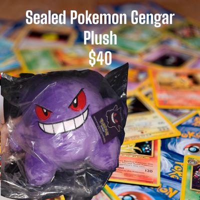 Sealed Pokemon Gengar Plush in bag 
$40 plus shipping within the Continental United States
PayPal Goods Services Accepted