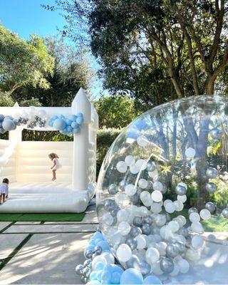 Kyson Bubble House with our Caden Castle will certainly wow your guests!