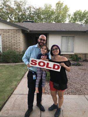 Ahmed and Angy purchased their first home