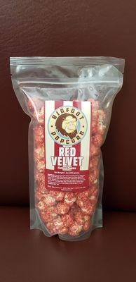 Red Velvet flavored popcorn