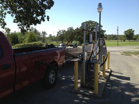 Filling up for $1.35!