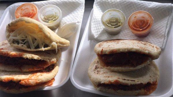 Gorditas de harina y maíz "LA COMARCA LAGUNERA" Hechas a la plancha