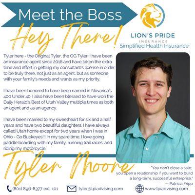 Tyler Moore - owner and founder