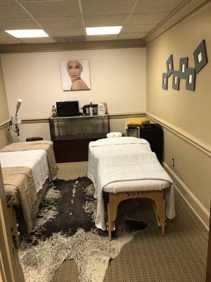 One of the treatment rooms