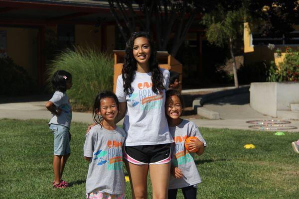 Summer camp means fun in the sun with friends!