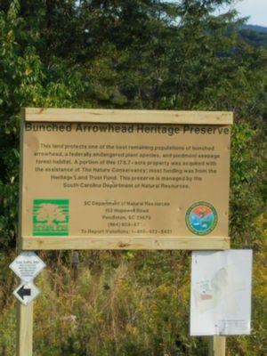 Preserve managed by SC Department of Natural Resources