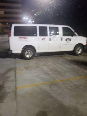 11 passenger van