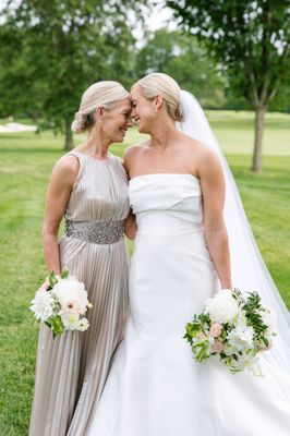 Mother & The Bride Moment may last only for a short while, but the memories last forever! 
 We'll help you look your best on the Big Day!