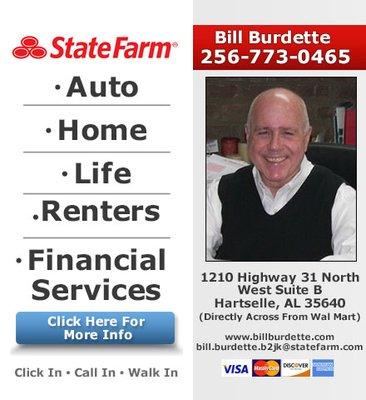 Bill Burdette - State Farm Insurance Agent